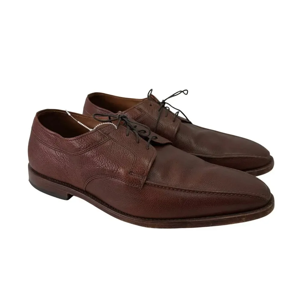 Allen Edmonds Men's Shoes sz 13 Jackson + Grained Leather Brown #M420